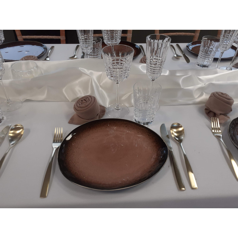 Assiette ovale Pure