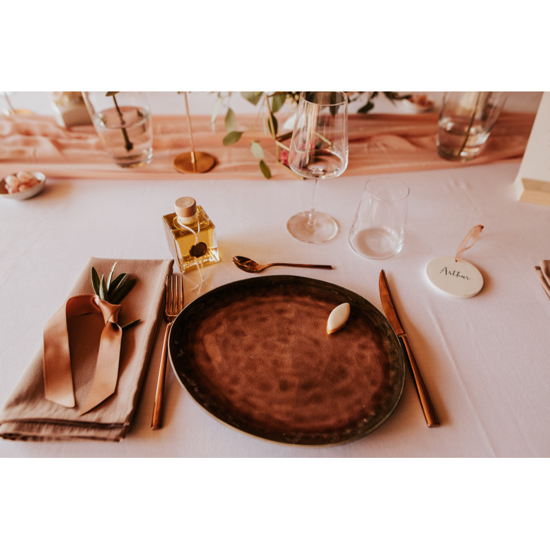 Assiette ovale Pure