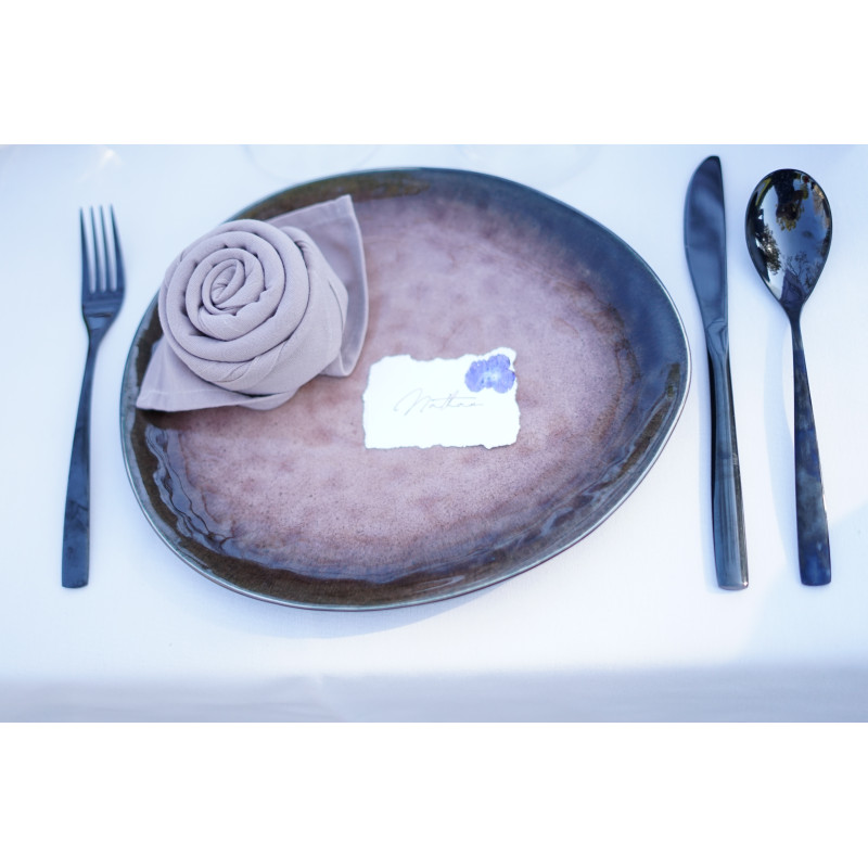 Assiette ovale Pure