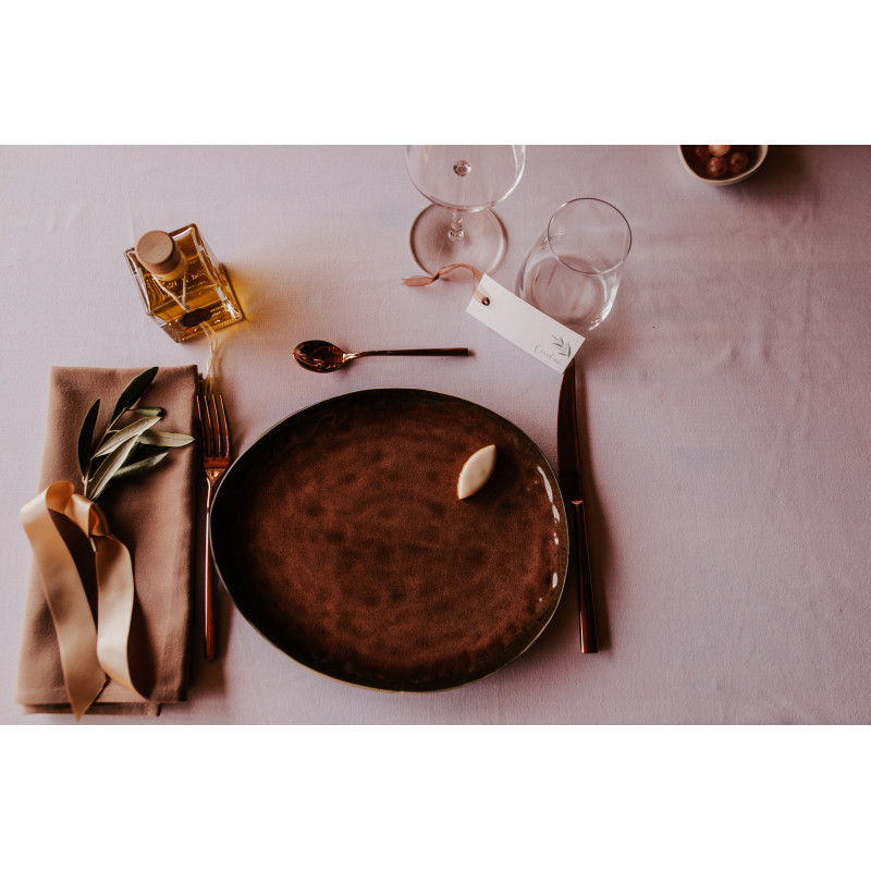 Assiette ovale Pure