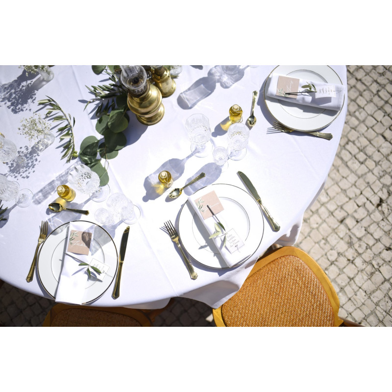 Assiette Filet Or
