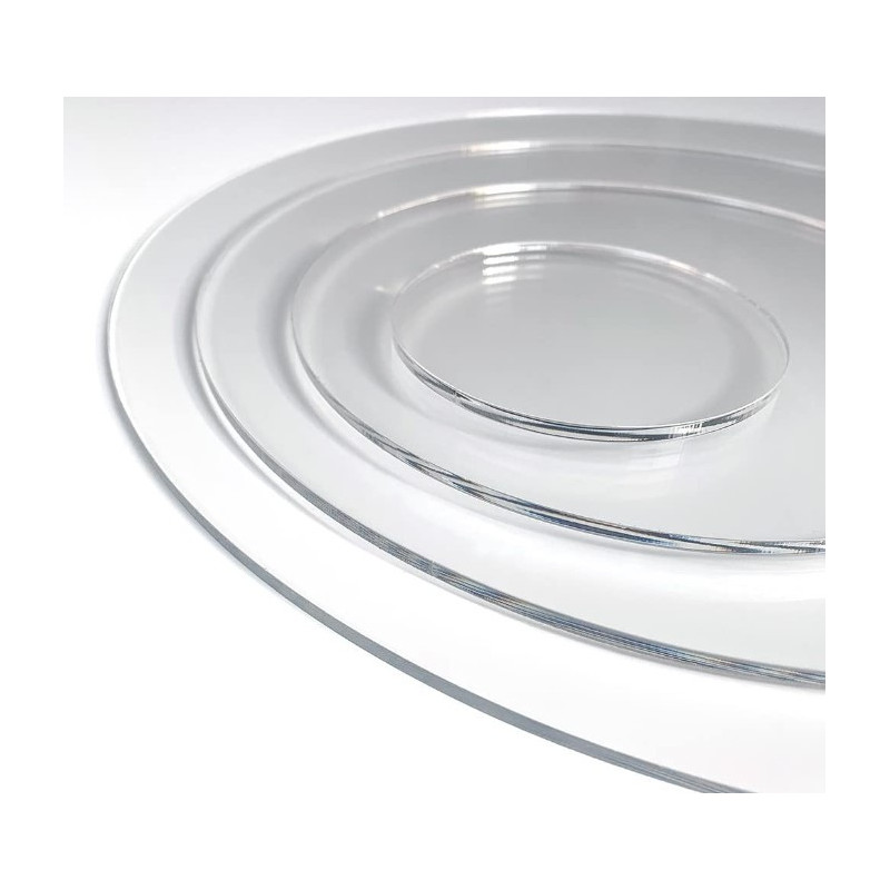 Disque PVC transparent pour fontaine