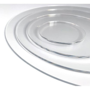 Disque PVC transparent pour...