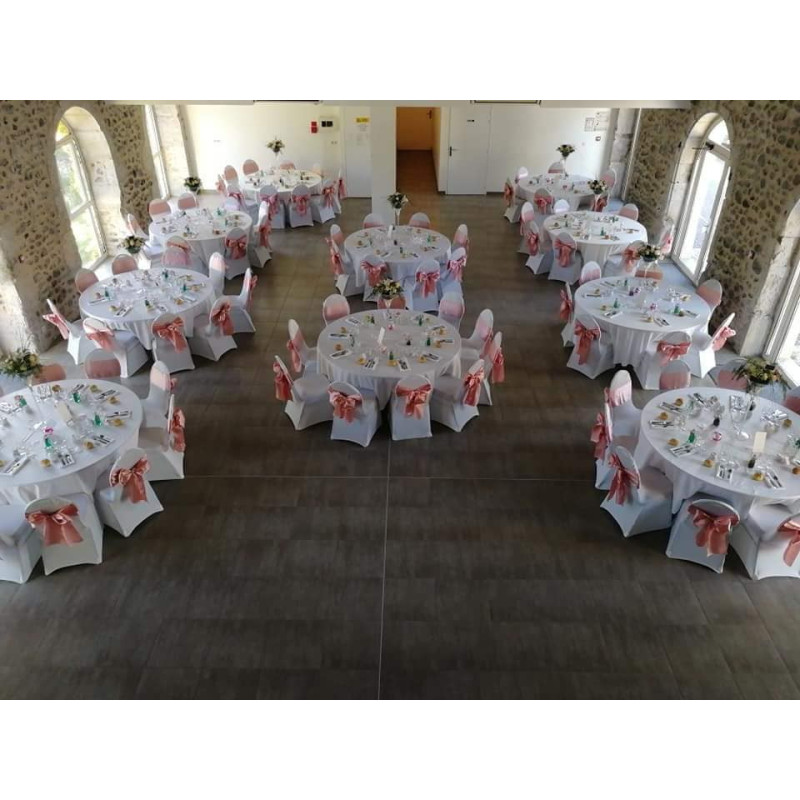 Nappe blanche polyester