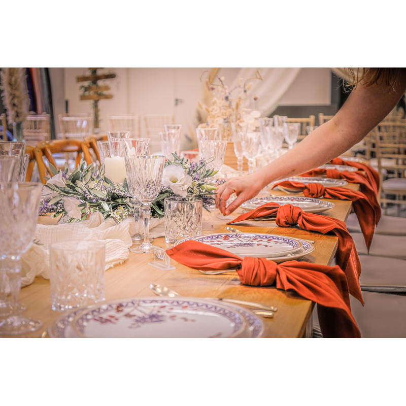 Serviette de table Terracotta