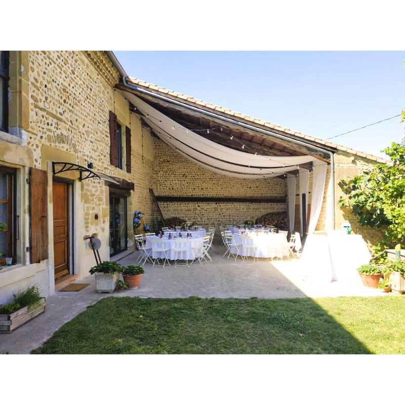 Nappe blanche coton