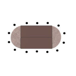 Table Ovale