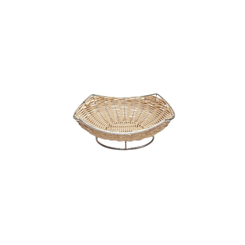 Corbeille a pain - tisse + metal -
