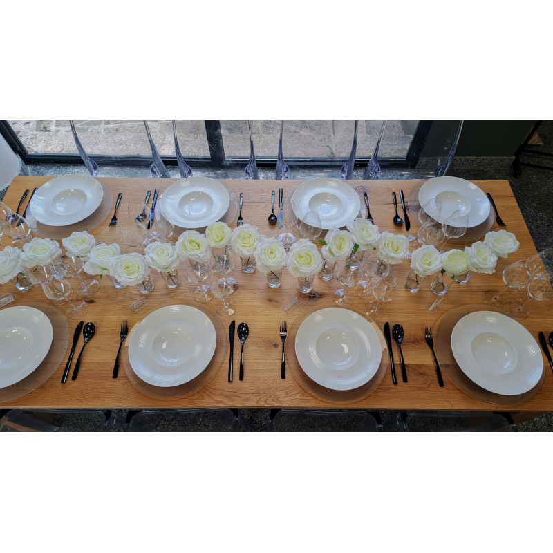 Assiette Cristal