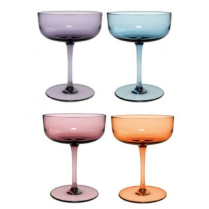 Coupe à champagne colorées en location en Provence