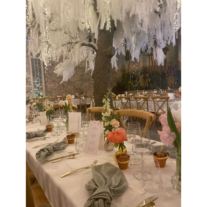 Serviette de table Vert sauge