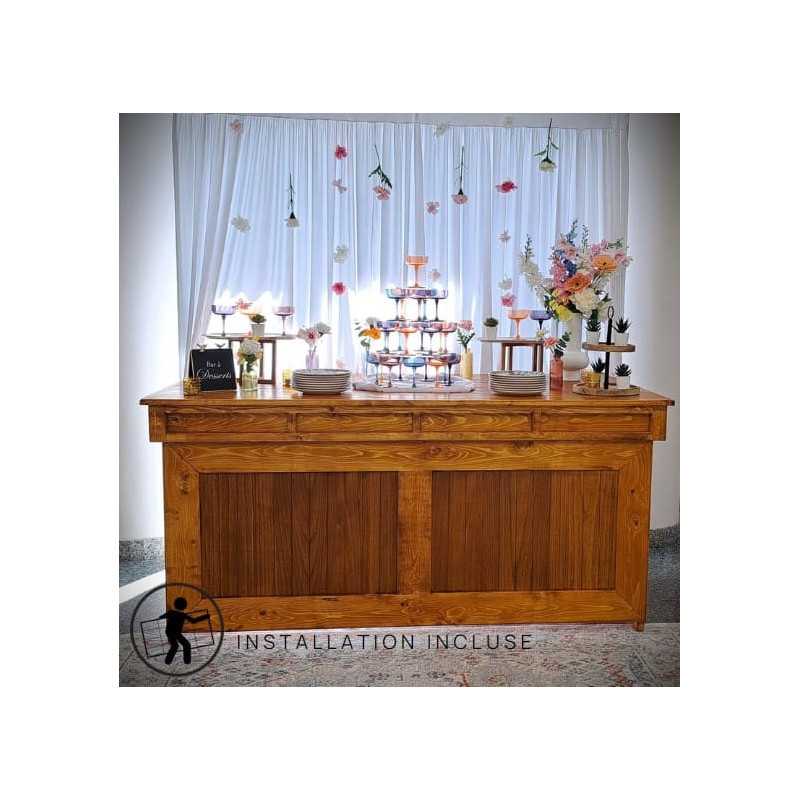 Bar - Buffet en bois