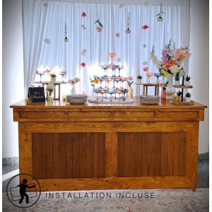 Location de bar en bois en Provence
