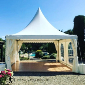 Location de pagode avec plancher à Montélimar