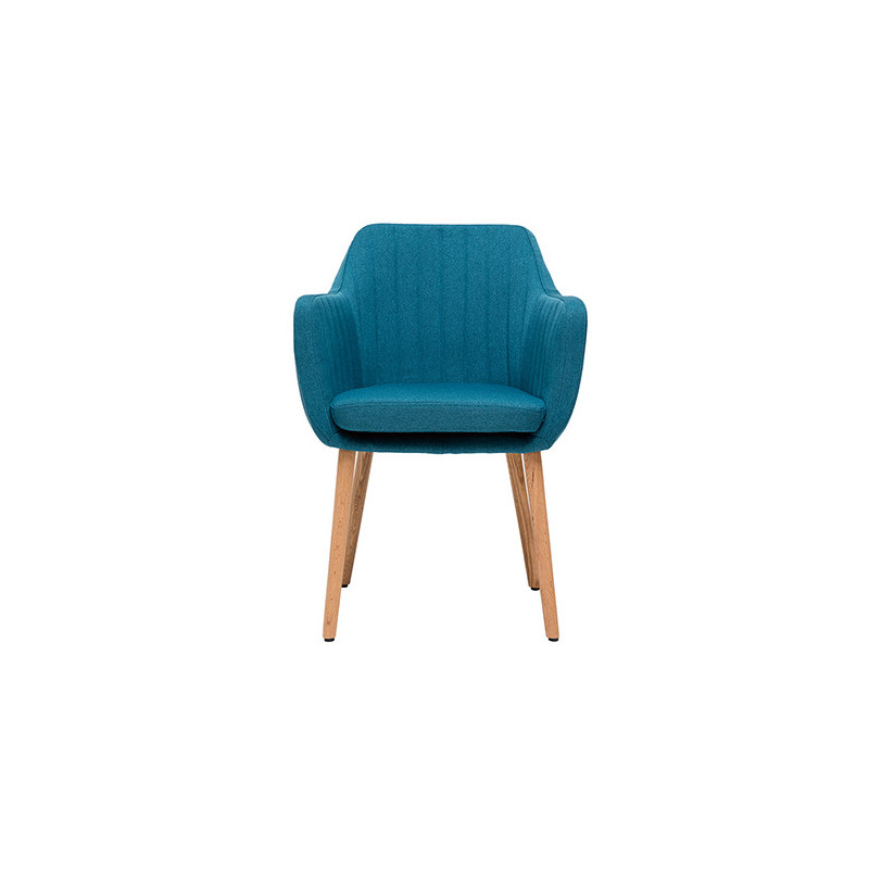Fauteuil Scandinave Bleu