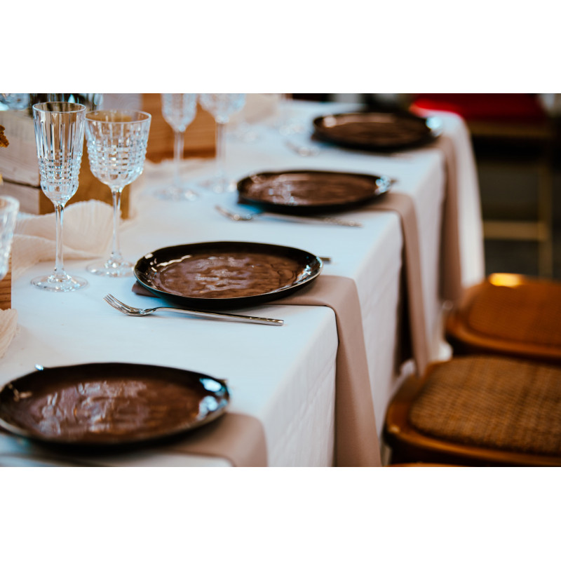 Assiette ovale Pure