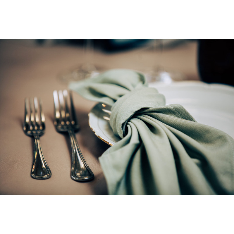Serviette de table Vert sauge