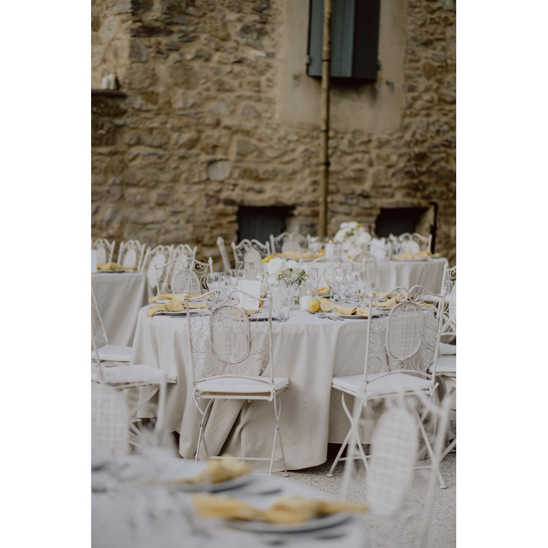 Serviette de table Jaune Citron