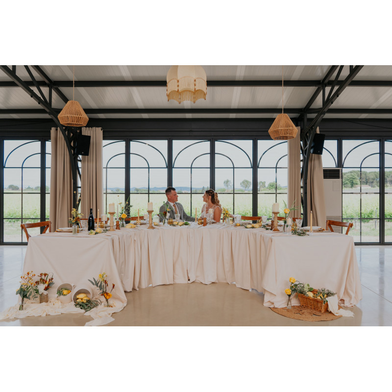 Serviette de table Vanille
