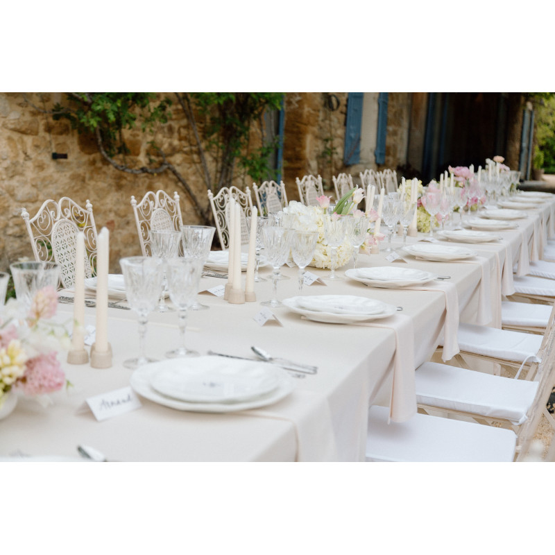 Serviette de table Vanille