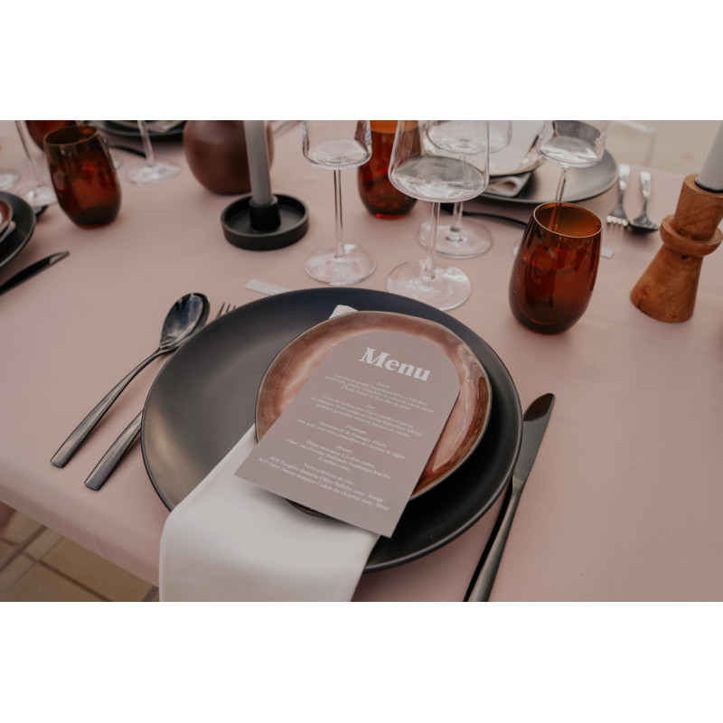 Serviette de table Vanille
