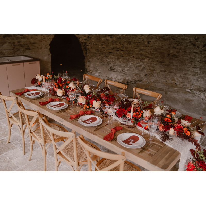 Serviette de table Terracotta