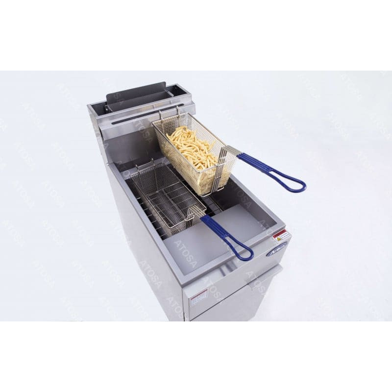 Friteuse à gaz - 21 L -