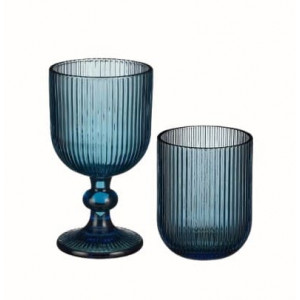 Location de jolis verres bleu