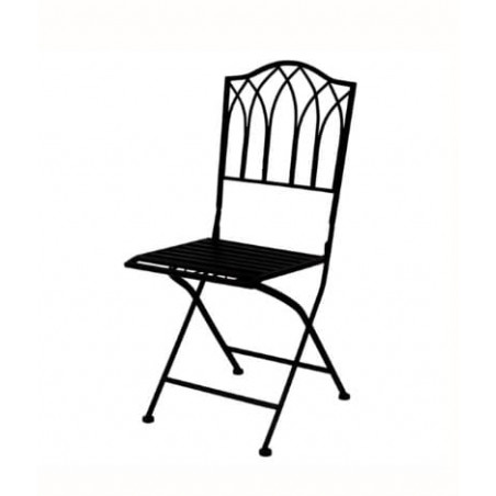 Location chaise pliante fer forgé