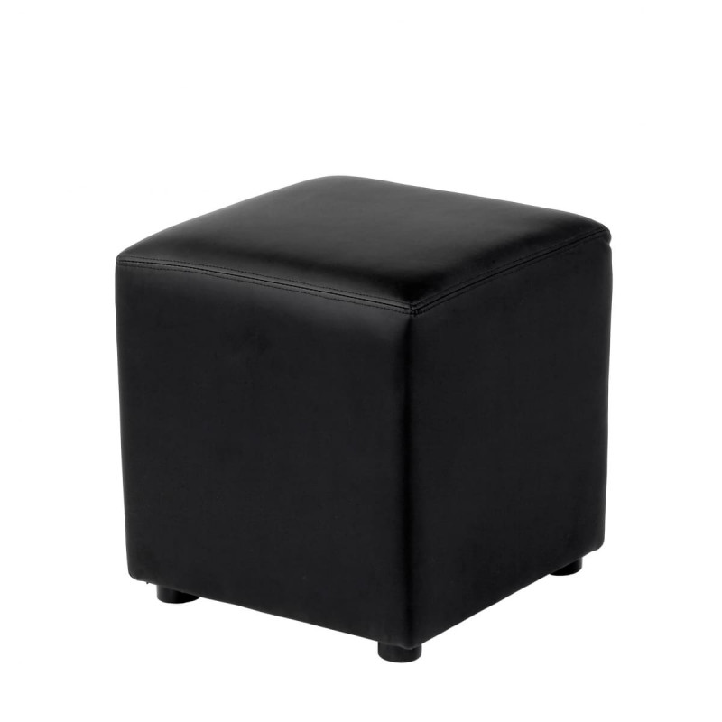 Pouf lounge noir