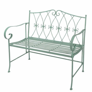 Location banquette en fer forgé
