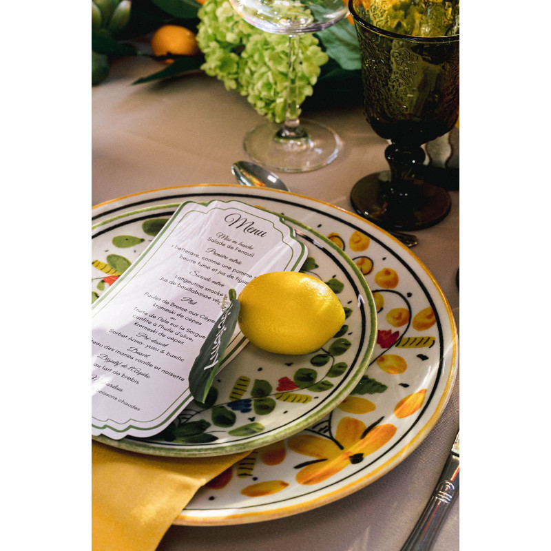 Assiette Molleni - 4 coloris -