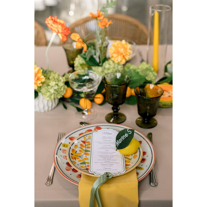 Assiette Molleni - 4 coloris -