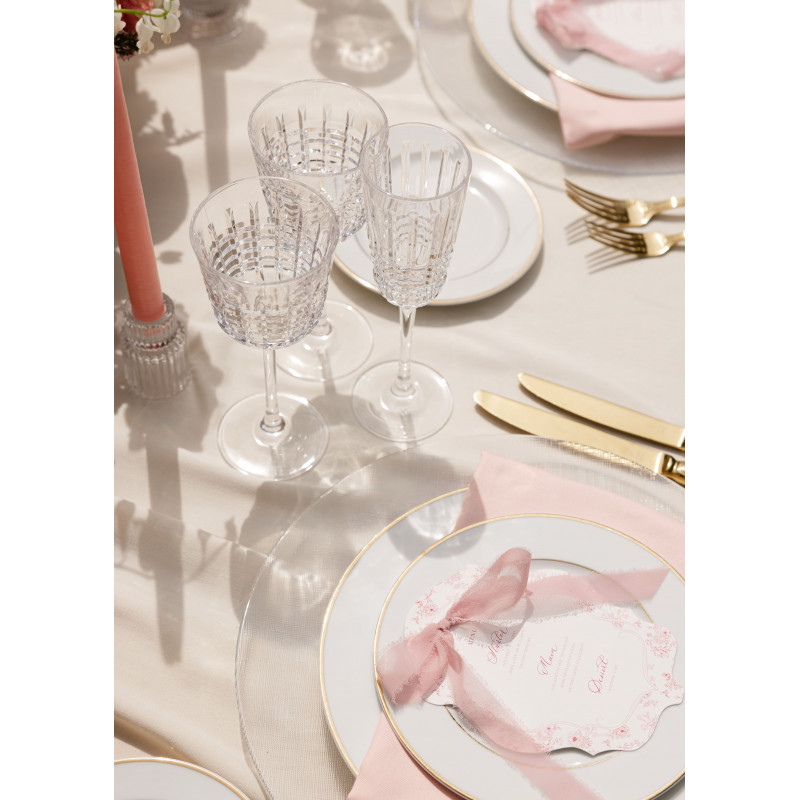 Assiette Filet Or