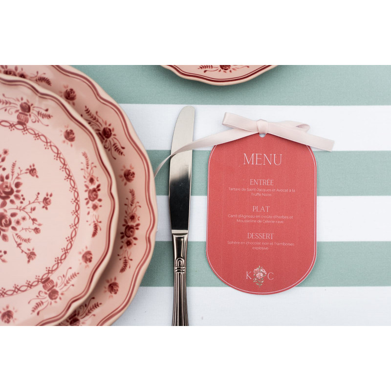 Assiette Rosalie