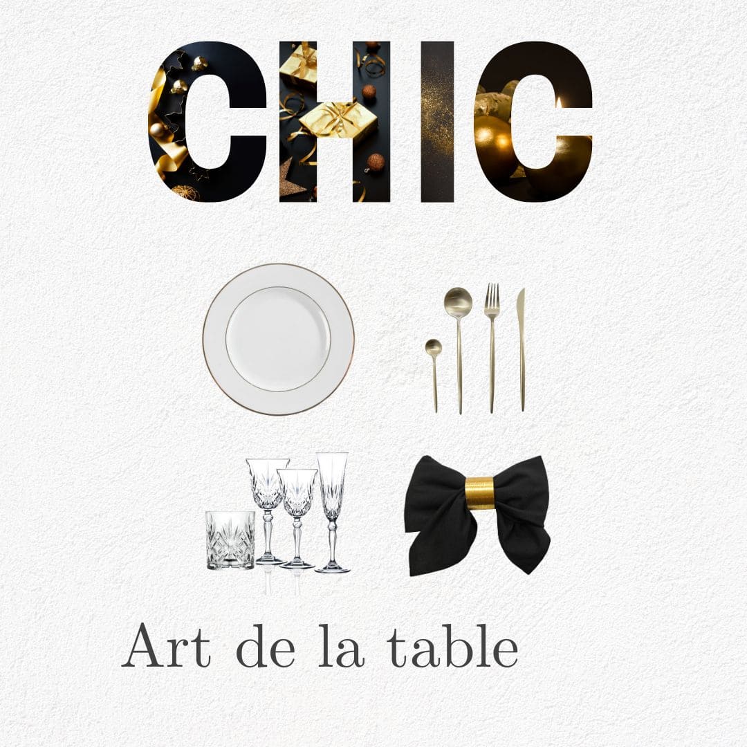 art de la table chic
