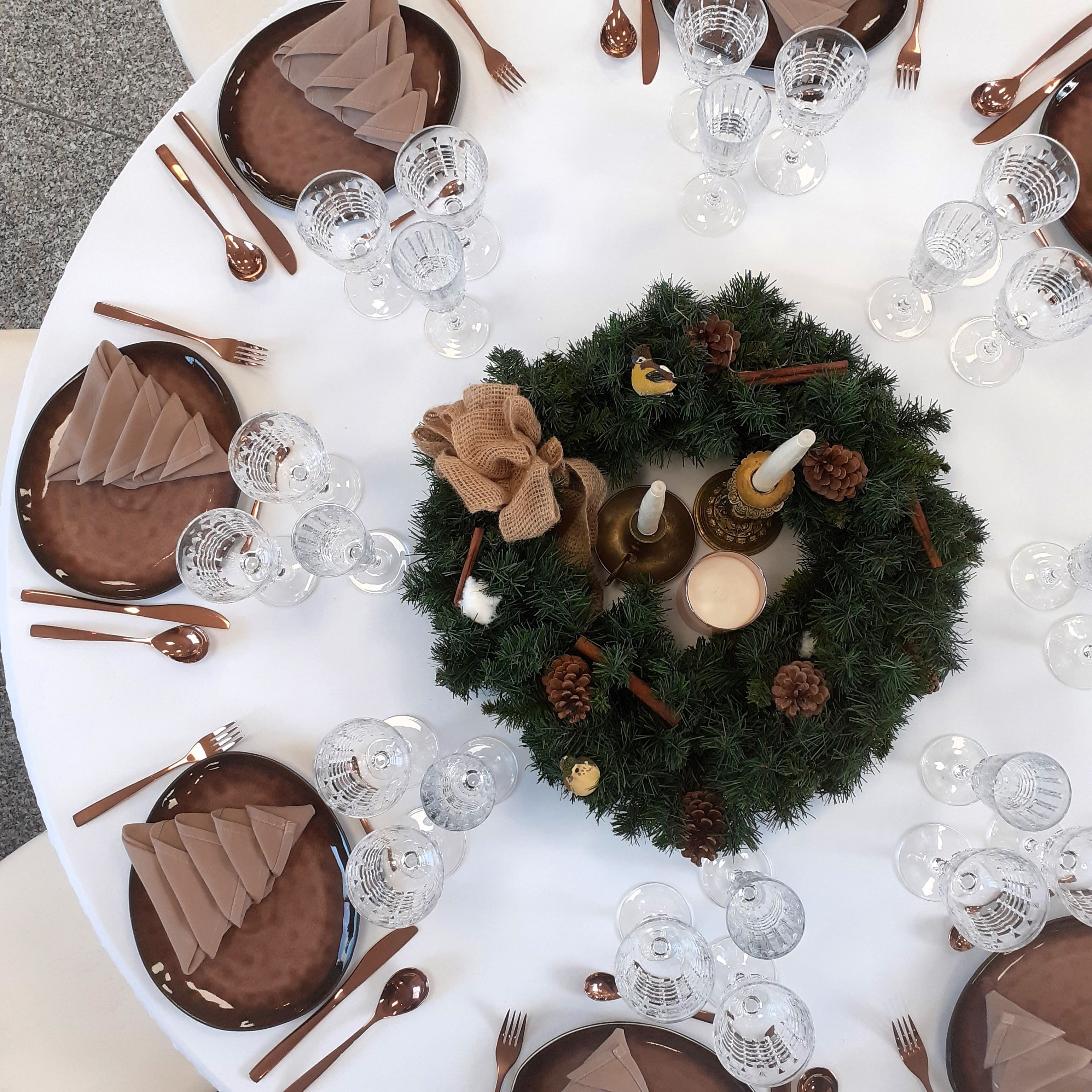 Art de la table noël