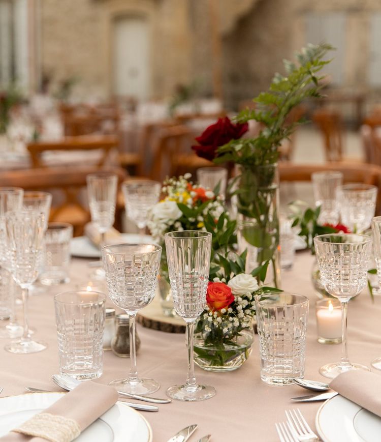Service de location de vaisselle pour réceptions en Provence