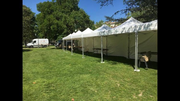 Livraison et installation de structures pour vos événements publiques