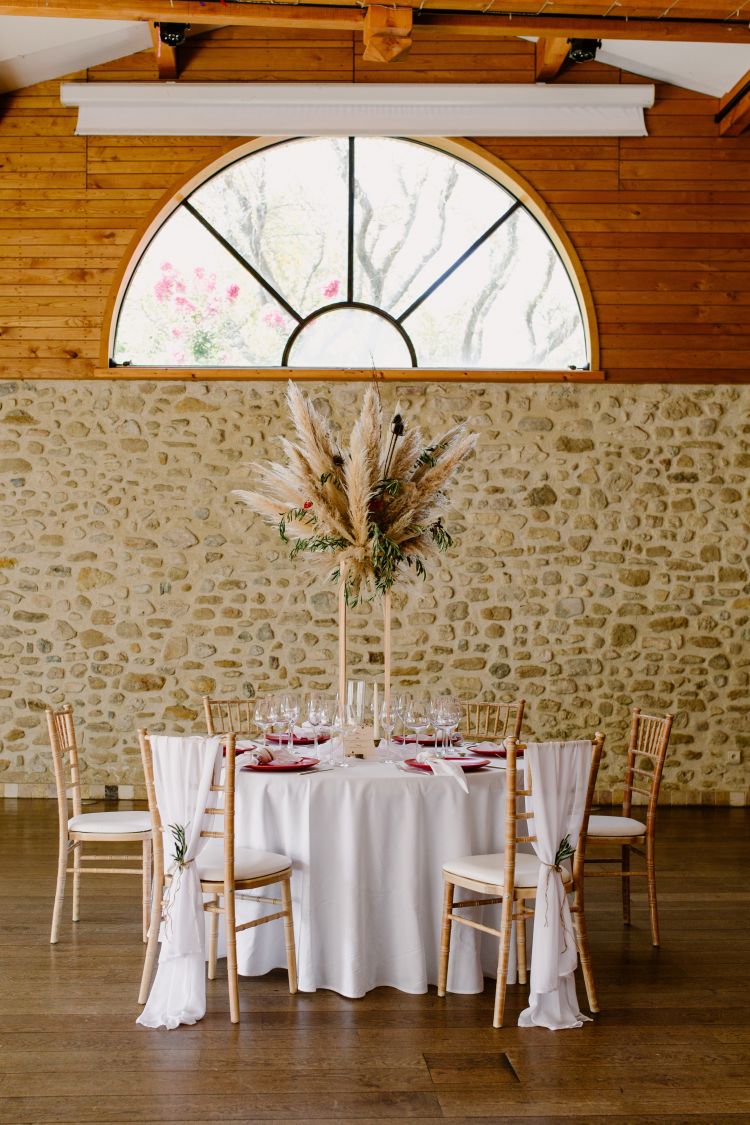table de mariage à Valence