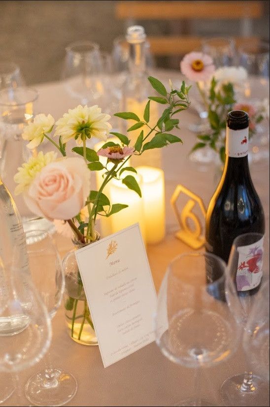 Verre en location pour mariage en provence