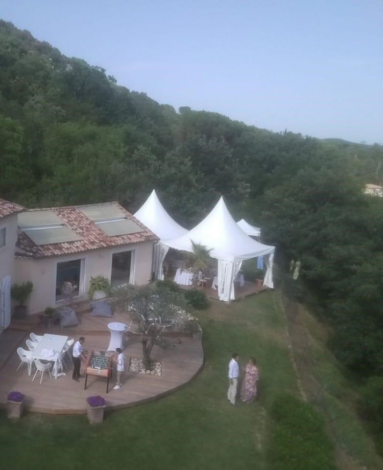 Location de Pagode 5x5 en Ardèche