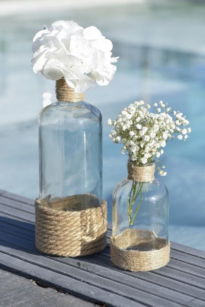 Vase corde