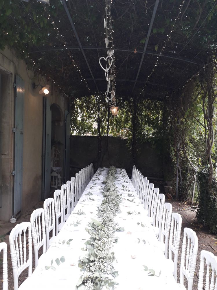 Serviette de table blanche