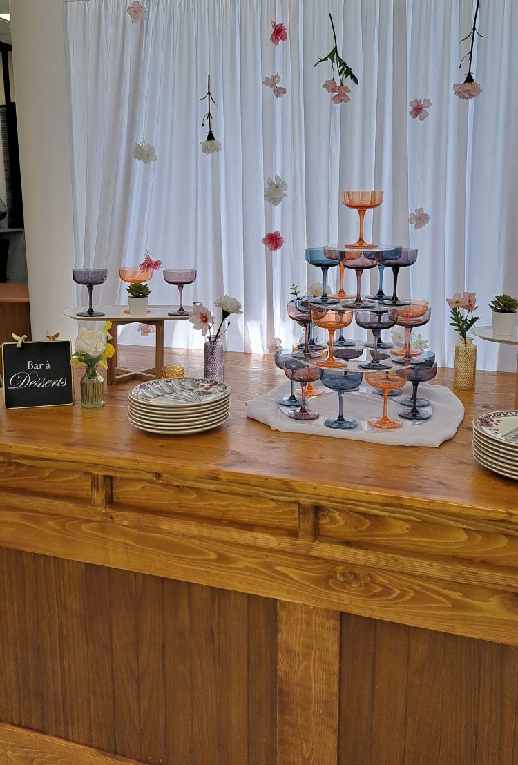 Location de mobilier bois pour votre mariage