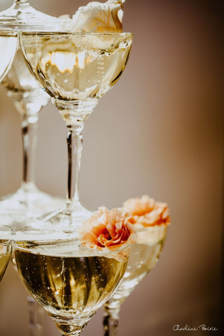 Location de coupes pour vos fontaines à champagne
