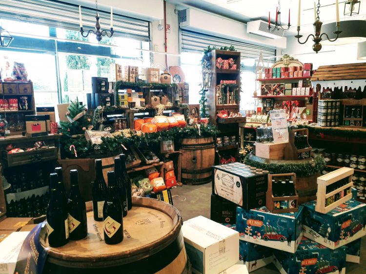 Décoration de Noël pour magasin de Drôme Ardèche