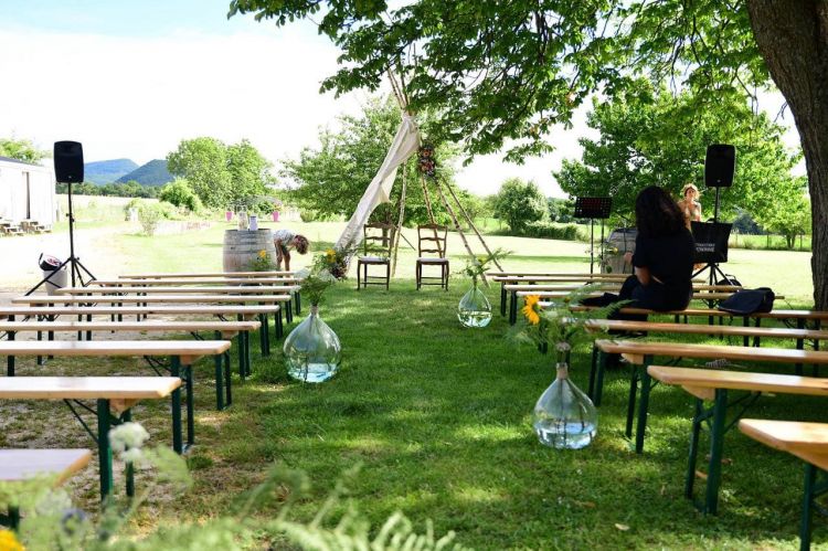 location de table et banc bois