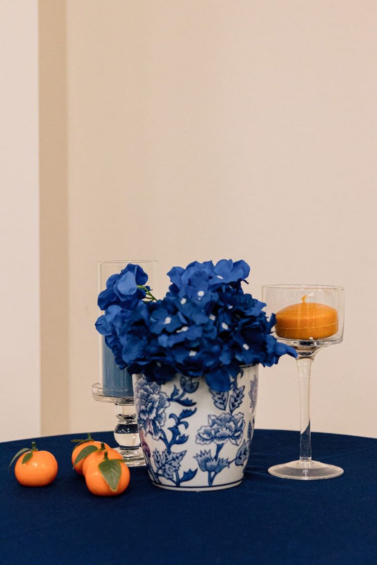 Nappe Bleu Navy coton