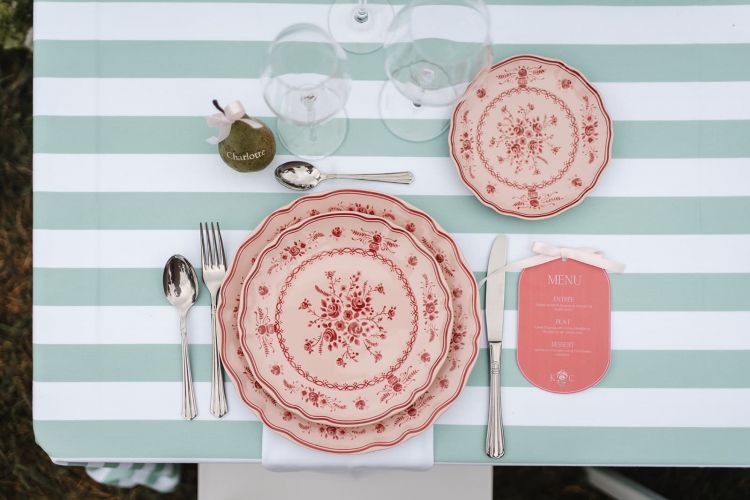 Assiette Rosalie
